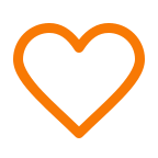 Love heart icon